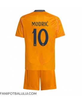 Real Madrid Luka Modric #10 Echipament de Fotbal Replică 2024-25 Copii Deplasare (+ Șorturi)